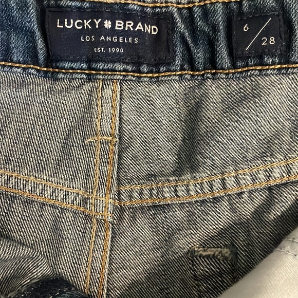 Lucky Brand The Cut-Off Denim Jean Shorts Size 28 - Picture 12 of 16